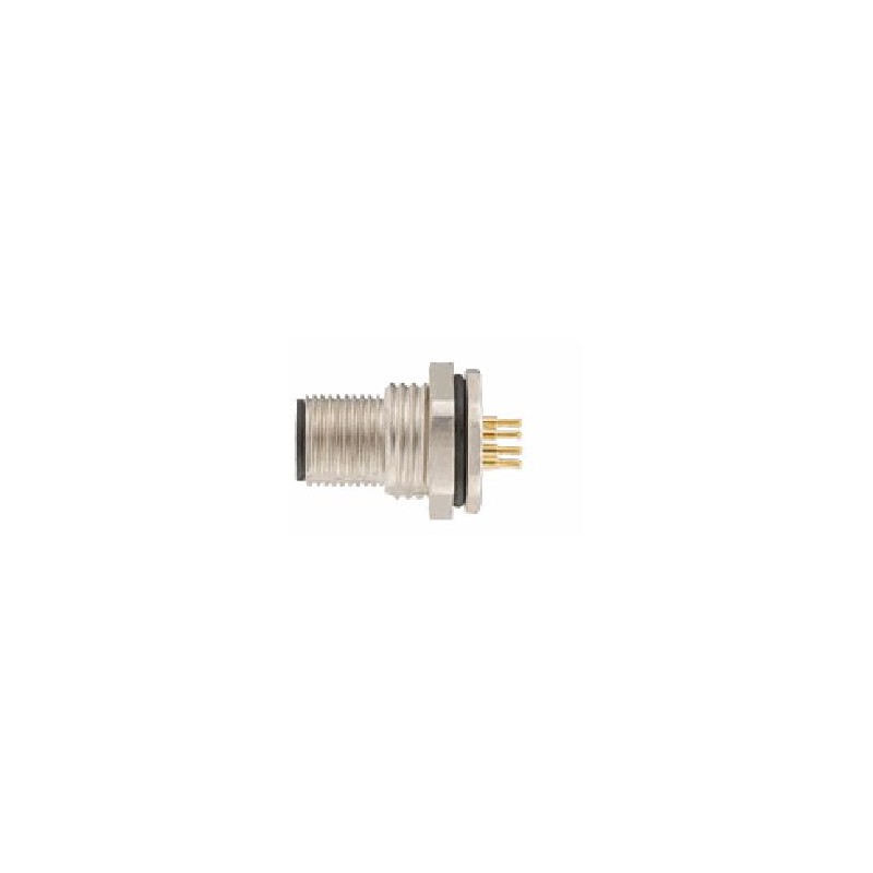 Connecteur mâle M12, 4 pol., codage B IP67, 4A, non-blindé